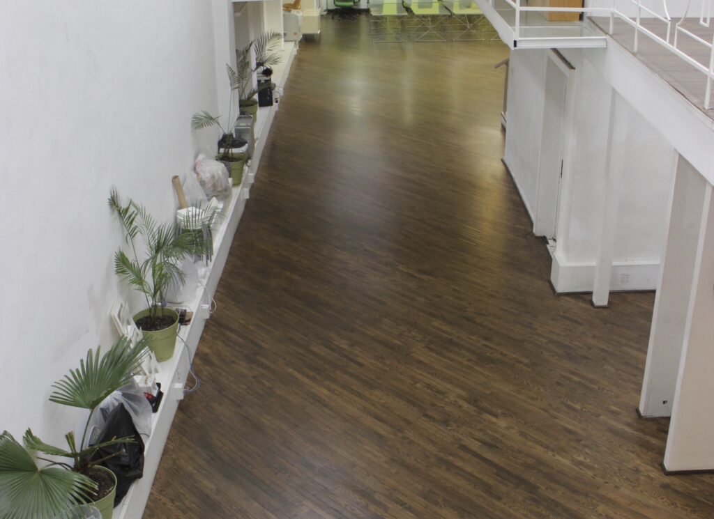 hardwood floor refinishing Greenpoint Brooklyn dustless sanding