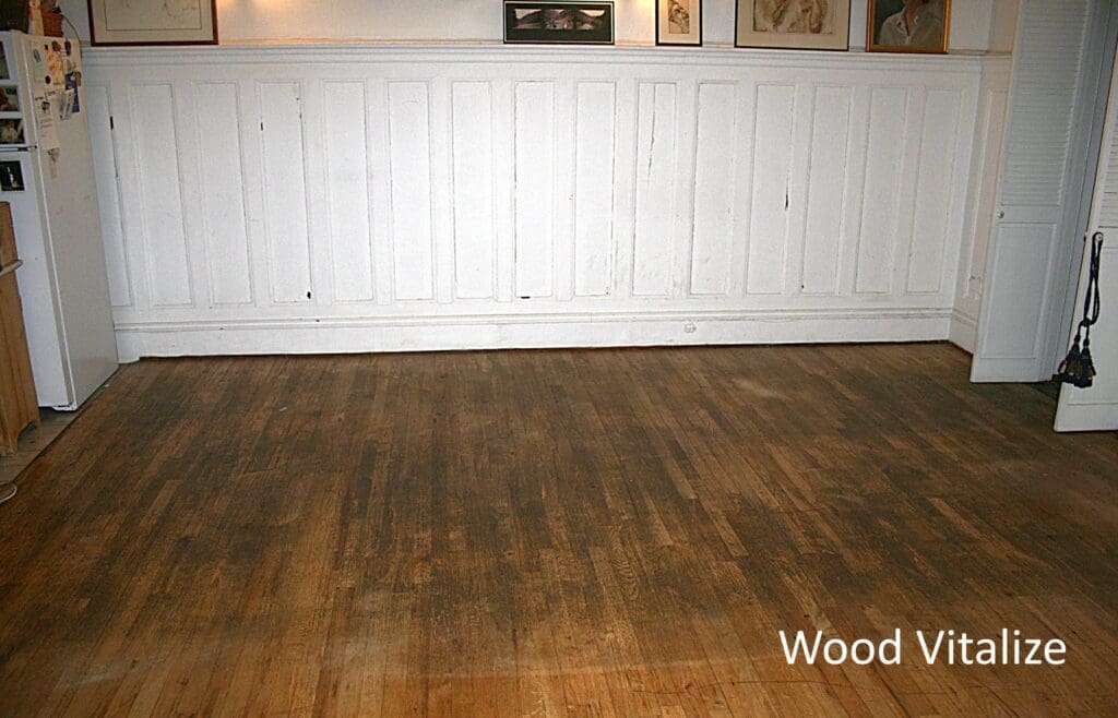 dirty hardwood floors bronxville ny before cleaning wax buildup and dull finish