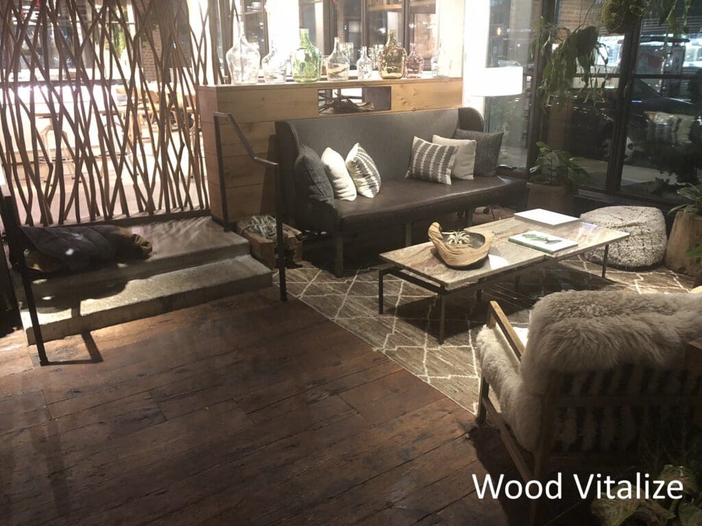 Dustless hardwood floor sanding for hotels in Manhattan by Wood Vitalize
