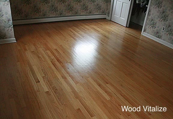 Hardwood floor cleaning and recoat in Ardsley NY by Wood Vitalize