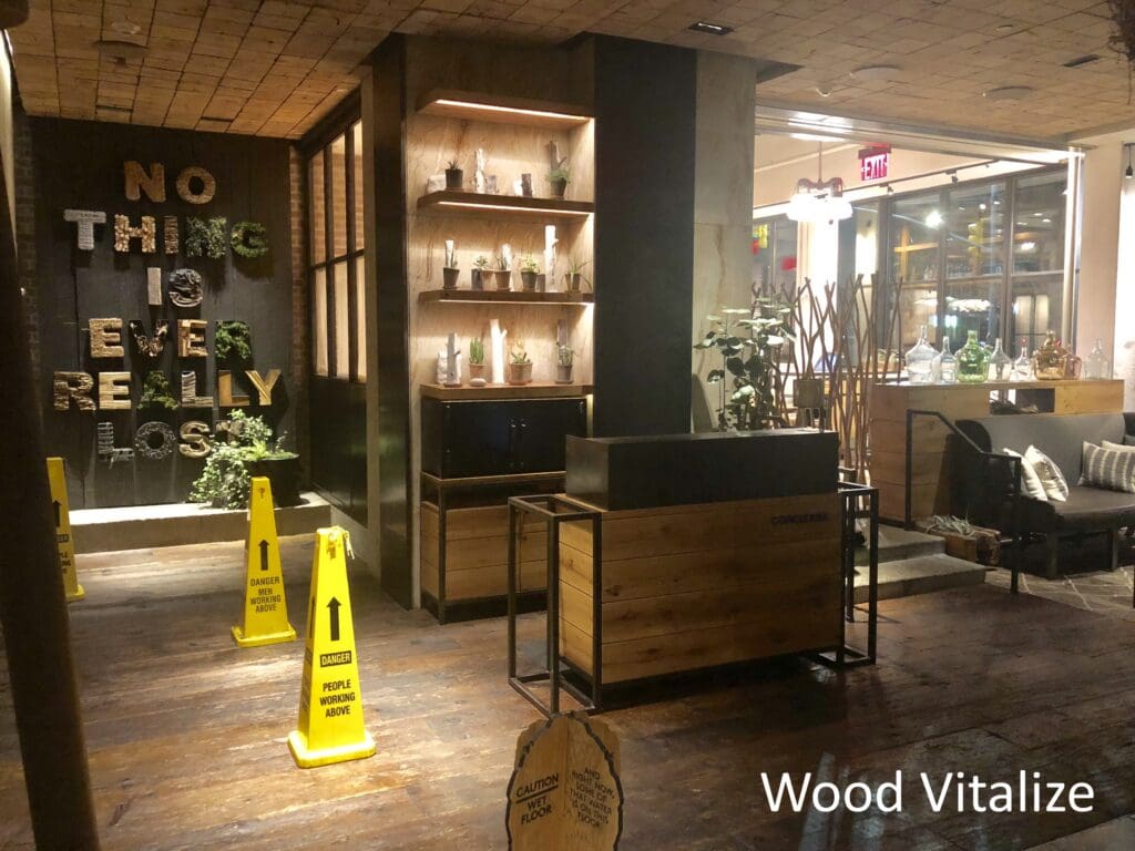 Spot repairs and hardwood floor installation work for Manhattan hotels