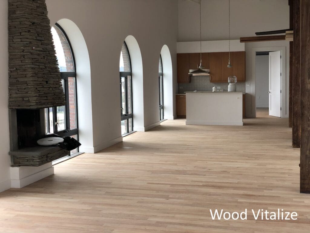 light natural hardwood floor refinishing larchmont ny without bleach or white stain