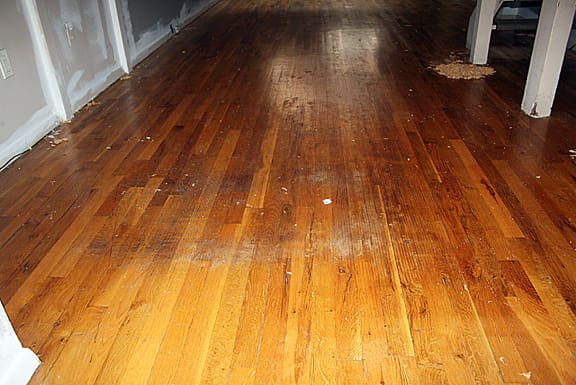 Dustless hardwood floor sanding on the Upper West Side in Manhattan