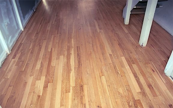 Zero-VOC and eco friednly hardwood floor finish on the Upper West Side in NYC